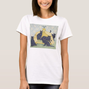 Black velvet T-Shirt