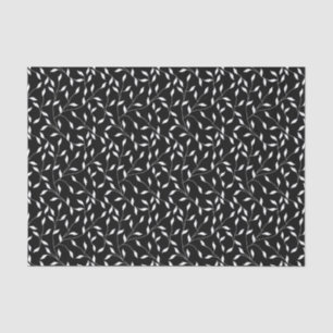 Black Vine Tissue Paper