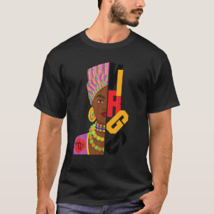 Black Virgo Woman Birthday T-Shirt