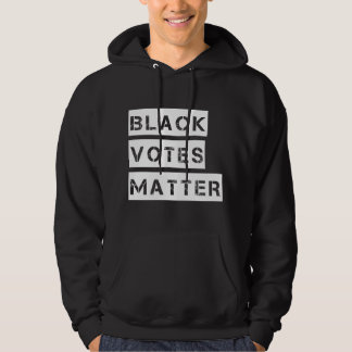 Black Votes Matter Stencil Custom Color Hoodie