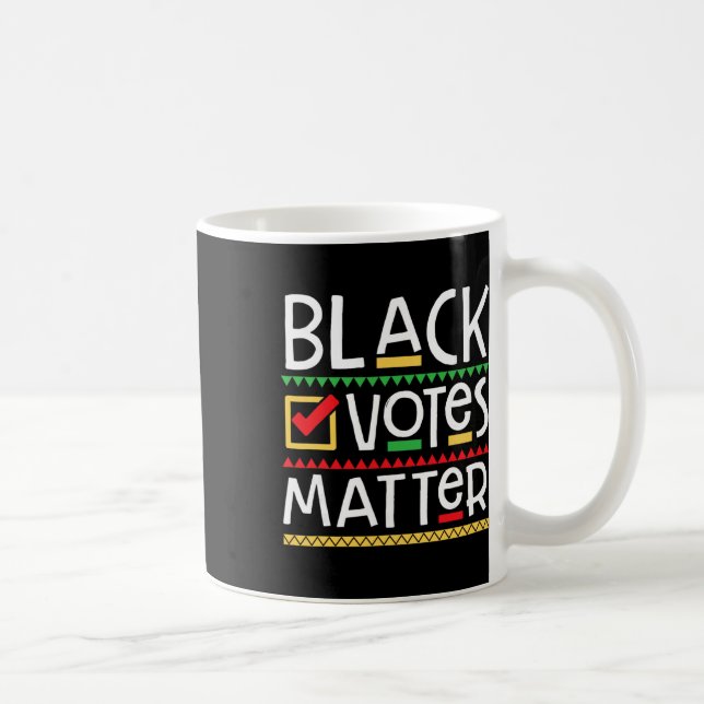 Black Votes Problems  Coffee Mug (Right)