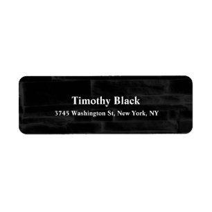 Black Wall Elegant Plain Modern Style Minimalist