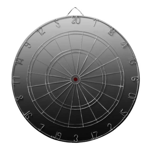 Black Wallpaper Dartboard (Front)
