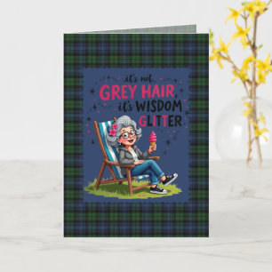 Black Watch Ancient Scottish Tartan Humorous  Card