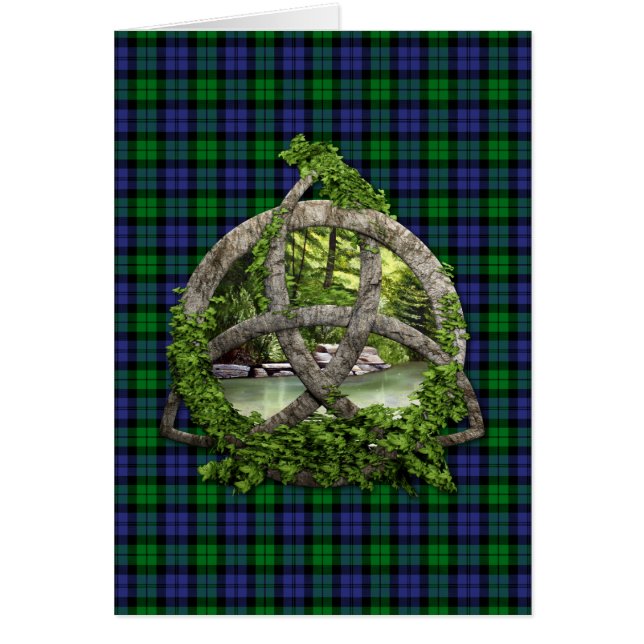 Black Watch Military Celtic Trinity Knot (Front)
