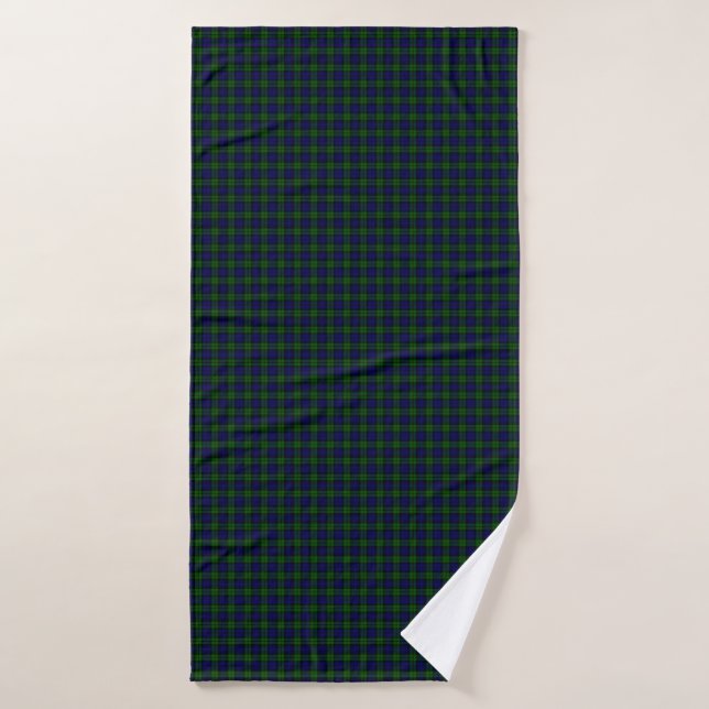 Black Watch Scottish Tartan Bath Towel (Bath Towel)