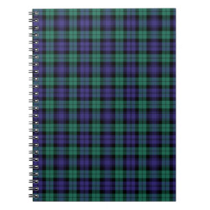 Black Watch Scottish Tartan Notebook