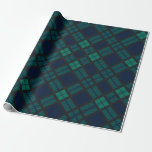 Black Watch Tartan Plaid Classic Blue Green Wrapping Paper<br><div class="desc">Turn your gift into the complete package with this Black Watch tartan plaid classic blue green wrapping paper. Perfect for your holiday gifting needs or everyday just because gift giving.</div>