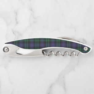 Black Watch Tartan, Plaid Corkscrew