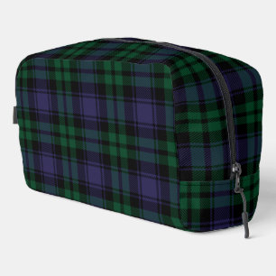 Black Watch Tartan, Plaid Dopp Kit