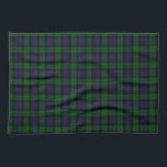 Black Watch Tartan Plaid Tea Towel<br><div class="desc">Handsome green and blue black watch tartan plaid is a classic choice for a kitchen towel.</div>