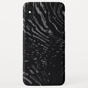 Black Water Wavy Design Case-Mate iPhone Case