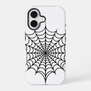 Black Web iPhone 16 Case