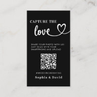 Black Wedding Photos Capture The Love QR Code