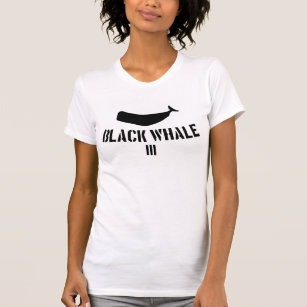 Black Whale III Tee For The Lllllladies (Design 1)