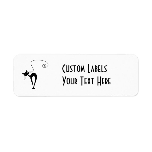 Black Whimsy Kitty 3 (Front)