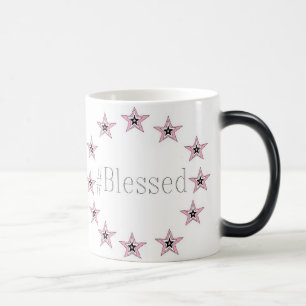 Black/White 11 oz Morphing Mug art by JShao