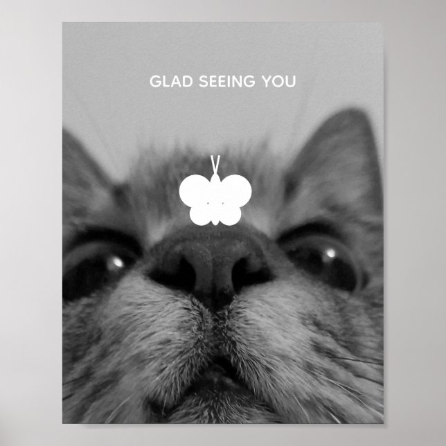 Black&White 17yro kitty   Poster (Front)