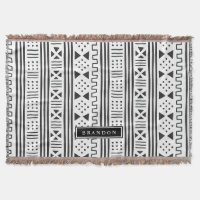 Black | White African MudCloth Inspired