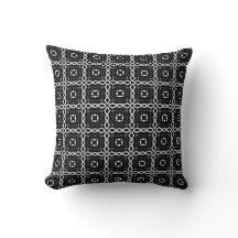 Black White and Silver Geometric pattern