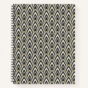 Black & White Art Deco  Notebook