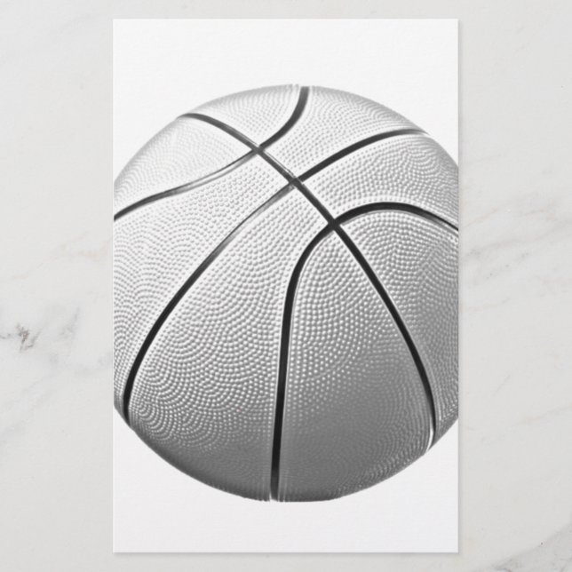 Black & White Basketball (Front)