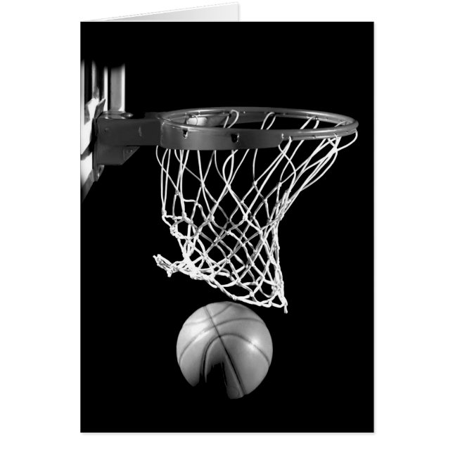 Black & White Basketball (Front)