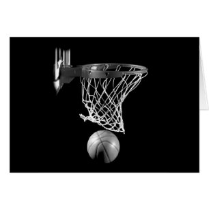 Black & White Basketball