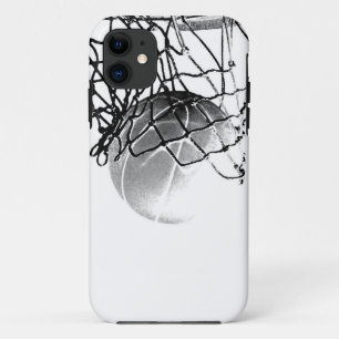 Black & White Basketball iPhone 5 Case