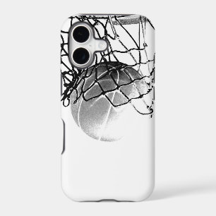 Black & White Basketball iPhone 5 Case