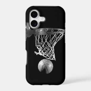 Black & White Basketball iPhone 7 Plus Case