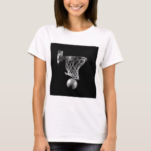 Black & White Basketball T-Shirt