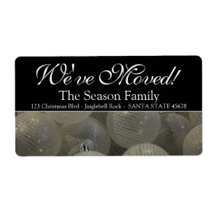 Black White baubles we've moved