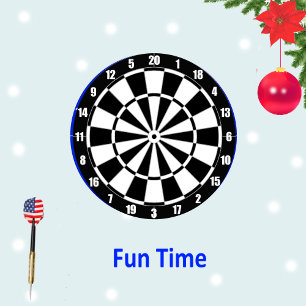 Black & White Bicolor Dart Board