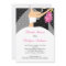 Black & White Bride Bridal Shower Invitation