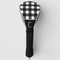 Black & White Buffalo Plaid Chequered Pattern