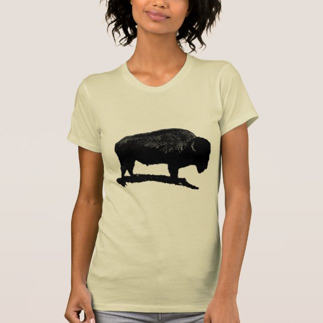 Black & White Buffalo T-Shirt (Front)