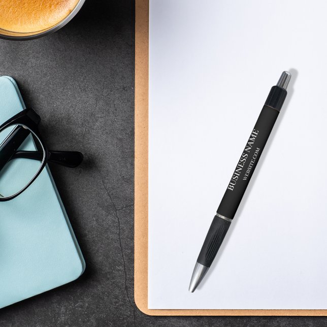 Black white busines name website (Creator Uploaded)