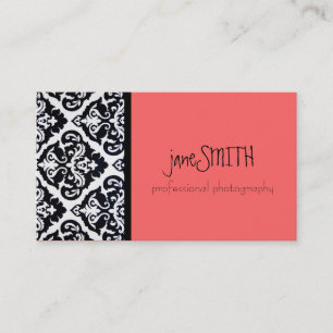 Black & White Business Card