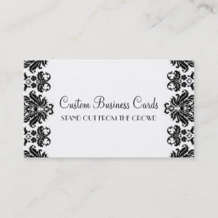 Black & White Business Card