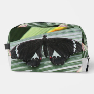 Black & White Butterfly Dopp Kit