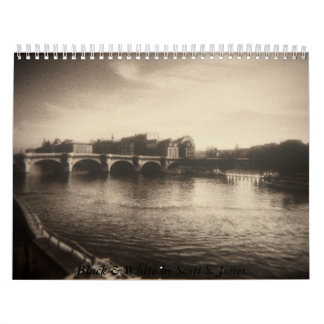 Black & White by Scott S. Jones Calendar