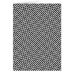 Black White Chequered Board