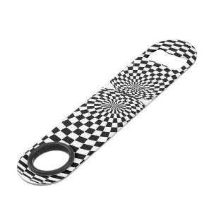Black/White Chequered Globe Thunder_Cove