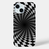 Black & White Chequered Vortex |