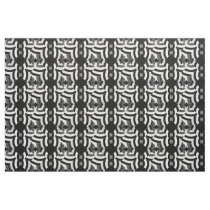 black/white chic contemporary chevrons diamond fabric
