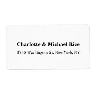 Black White Classical Bold Text Elegant Family