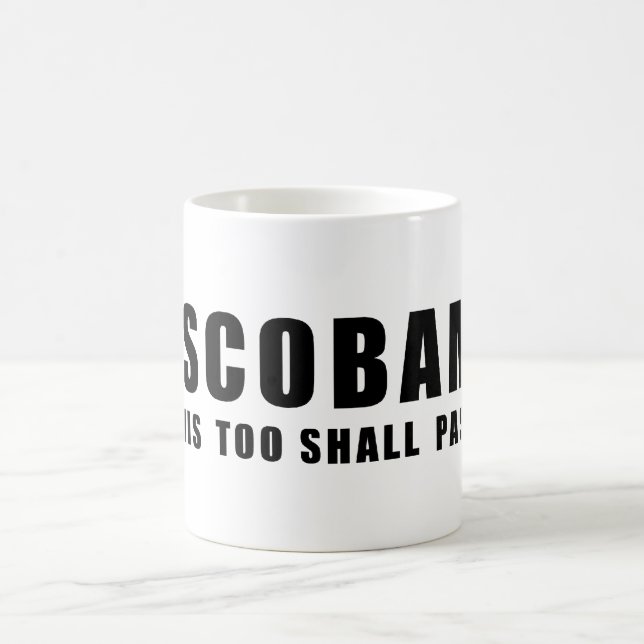 Black & White Coffee Mug (Center)