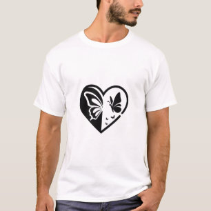 Black white Concept Artistic Design T-Shirt