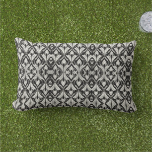 Black & White Contrast  Lumbar Cushion